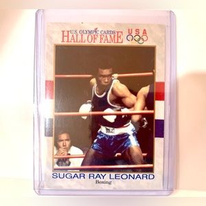 1991 Impel US Olympic Hall of Fame #29 Sugar Ray Leonard